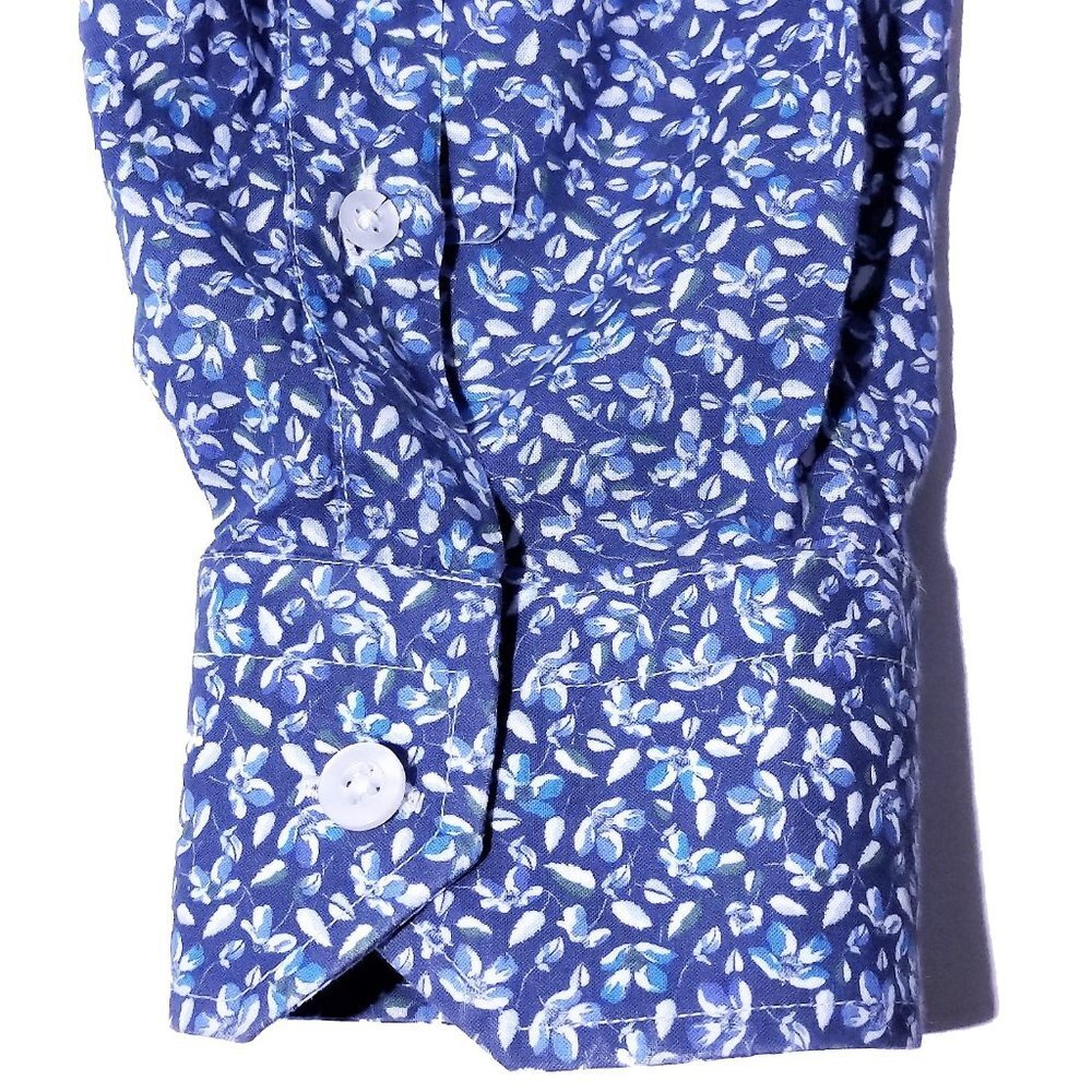 Culturata Luxury Floral Cotton Shirt Sz XL - Picture 5 of 10